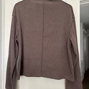 H&M Taupe Cowl Neck Sweater